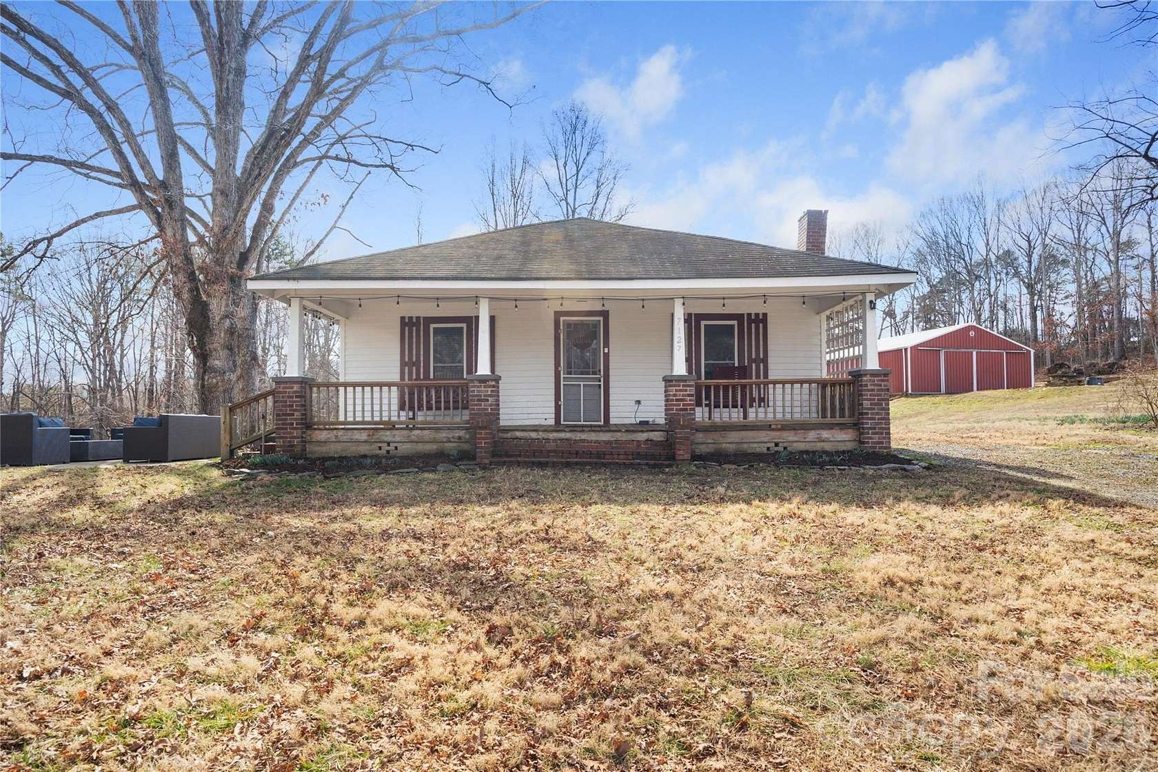 5.14 Acres of Land with Home for Sale in Vale, North Carolina