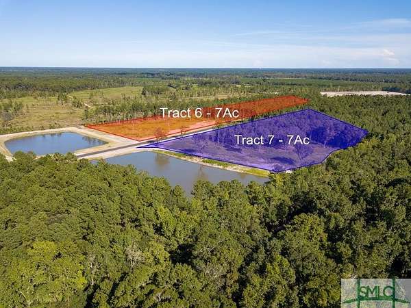 9.86 Acres of Land for Sale in Flemington, Georgia