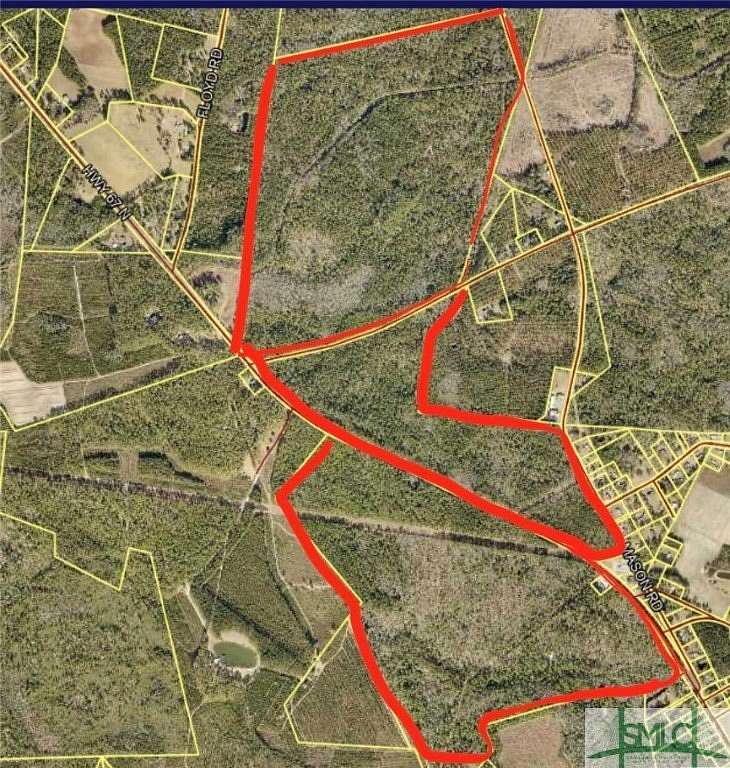 541 Acres of Land for Sale in Pembroke, Georgia