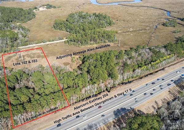 5 Acres of Residential Land for Sale in Savannah, Georgia