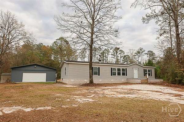 5 Acres of Land with Home for Sale in Springfield, Georgia