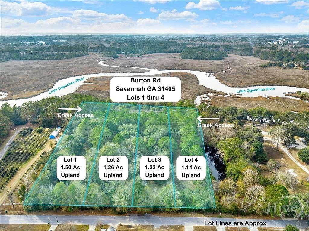 5.12 Acres of Residential Land for Sale in Savannah, Georgia