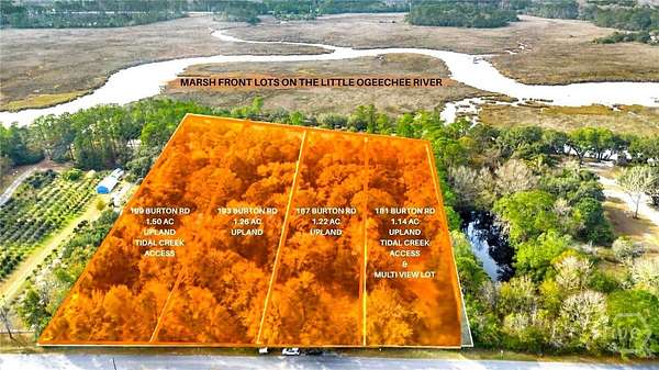 5.12 Acres of Residential Land for Sale in Savannah, Georgia