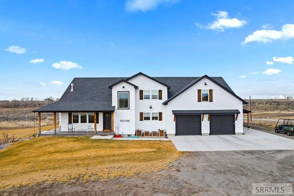 9.57 Acres of Land with Home for Sale in St. Anthony, Idaho