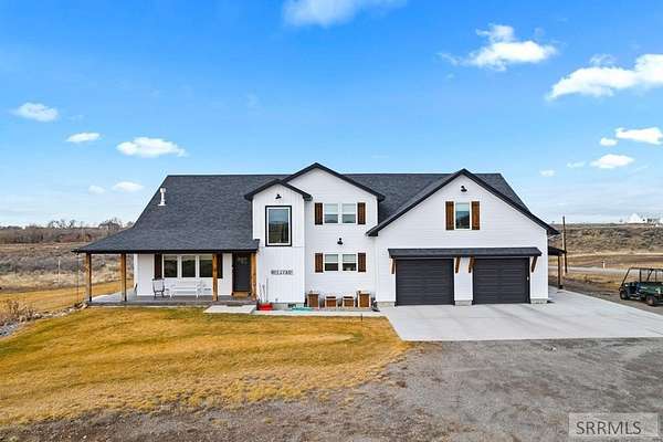 9.57 Acres of Land with Home for Sale in St. Anthony, Idaho