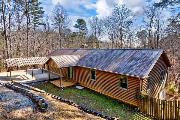 12.8 Acres of Land with Home for Sale in Ellijay, Georgia