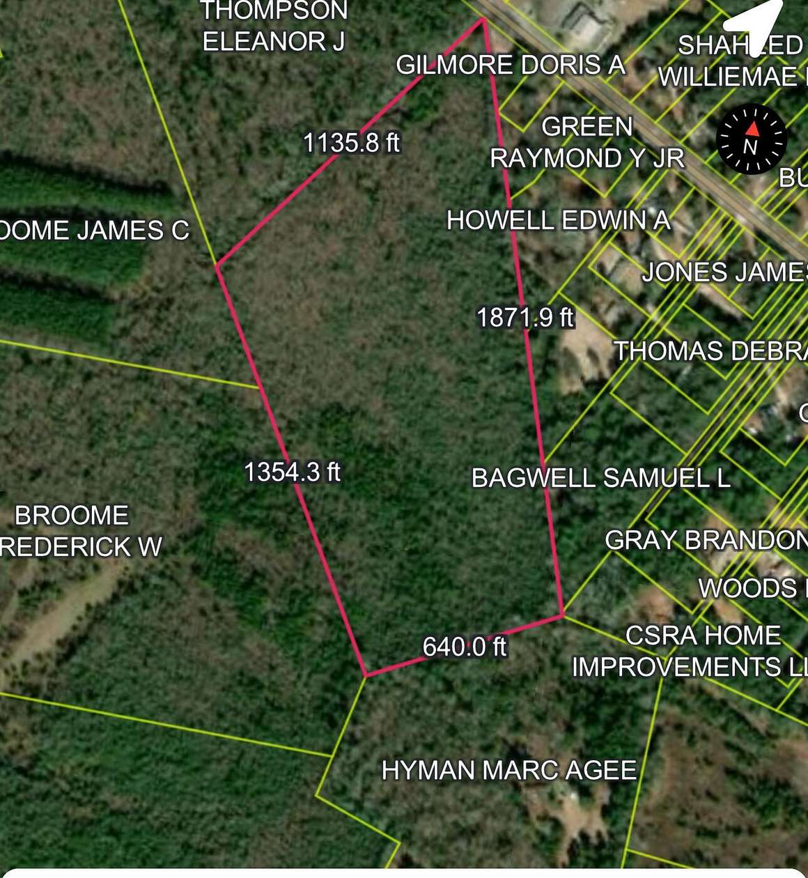 30.1 Acres of Land for Sale in Hephzibah, Georgia