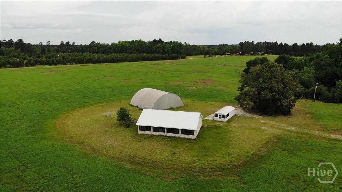54.4 Acres of Land with Home for Sale in Sylvania, Georgia