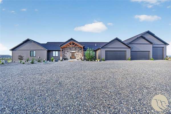 9.35 Acres of Land with Home for Sale in Billings, Montana