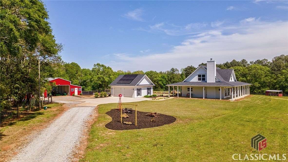 50.5 Acres of Land with Home for Sale in Comer, Georgia