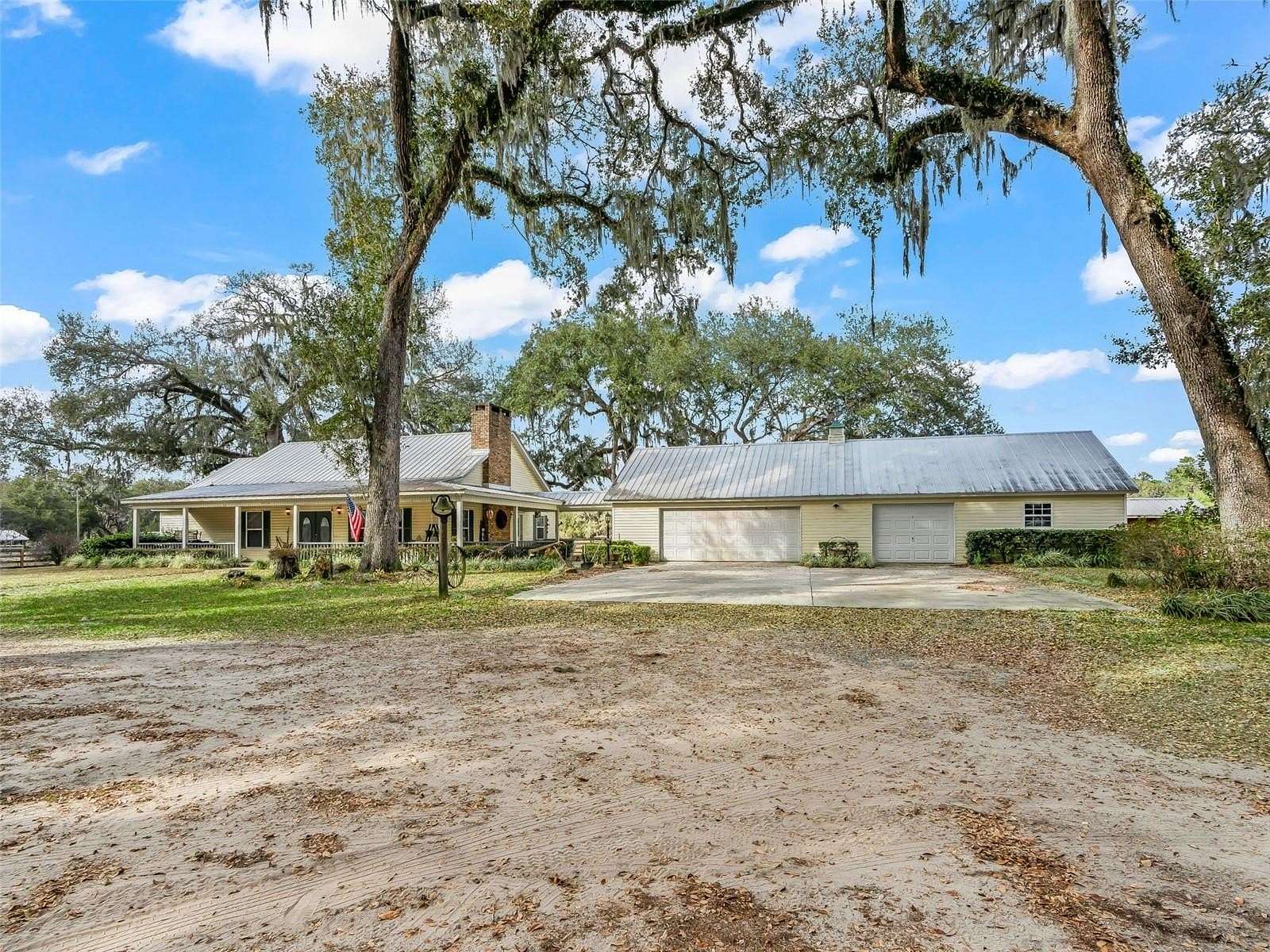 10 Acres of Land with Home for Sale in Bushnell, Florida