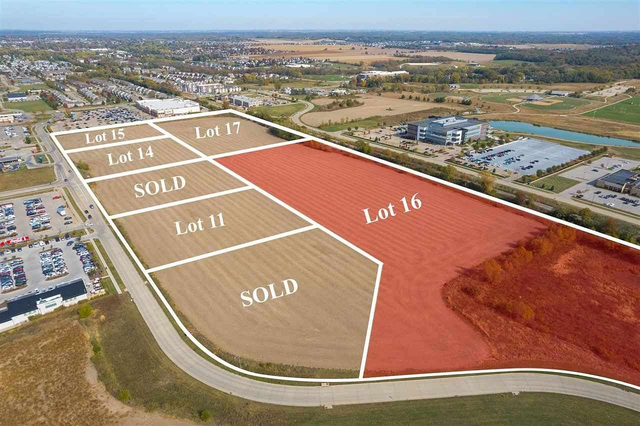 14.5 Acres of Mixed-Use Land for Sale in Coralville, Iowa