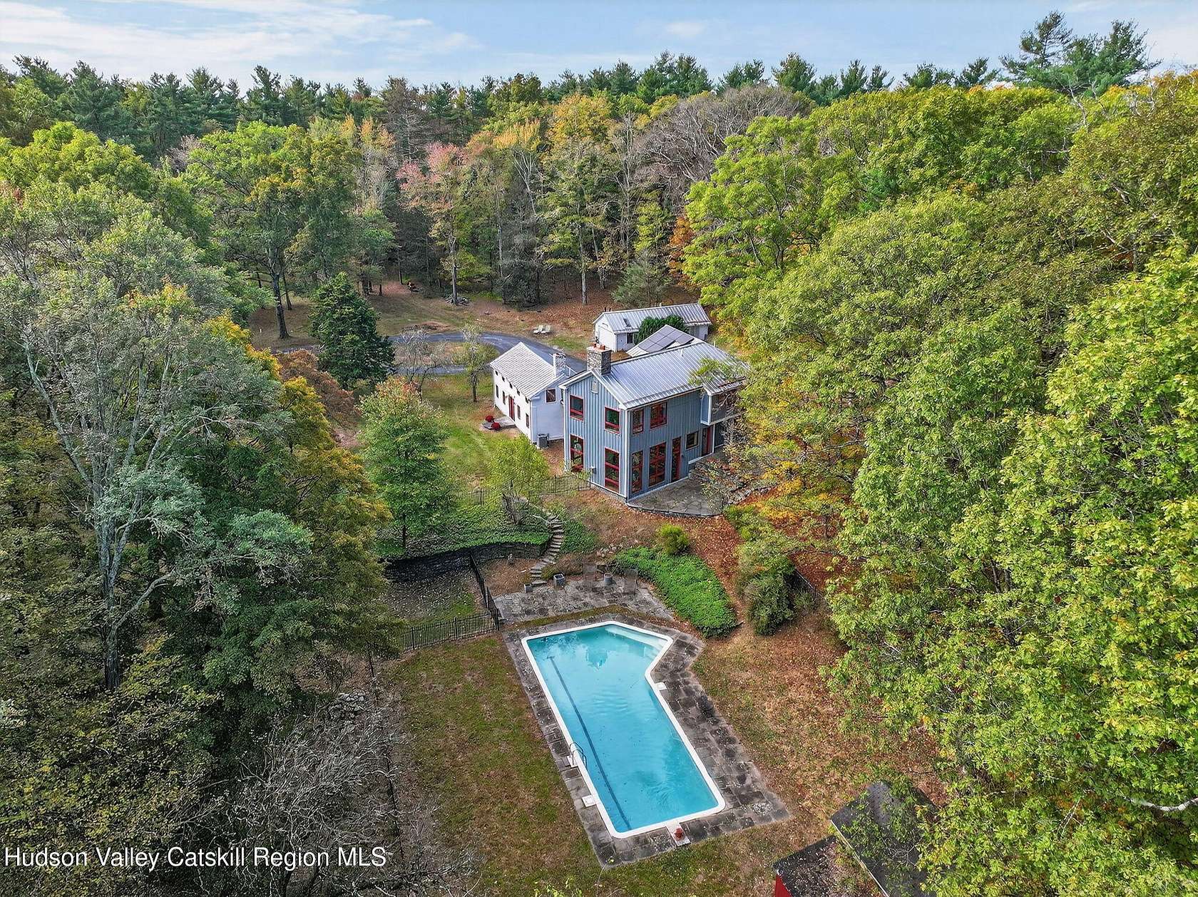 55 Acres of Recreational Land with Home for Sale in Saugerties, New York