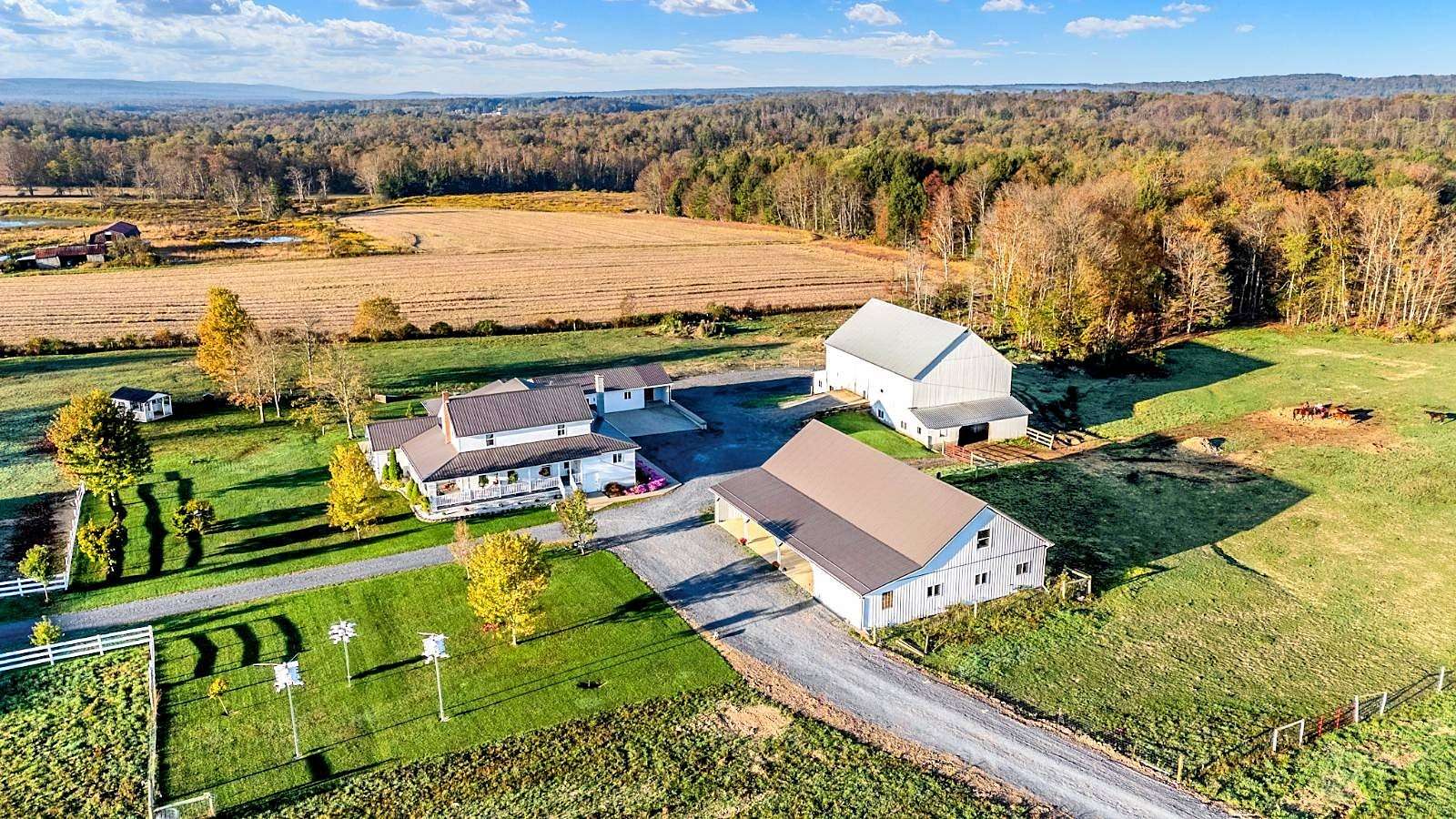 19.4 Acres of Land with Home for Sale in Ebensburg, Pennsylvania