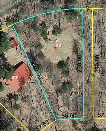 0.5 Acres of Residential Land for Sale in Danbury, Wisconsin