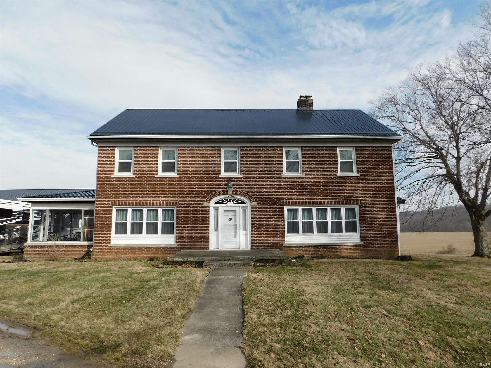 4 Acres of Land with Home for Sale in Shoals, Indiana