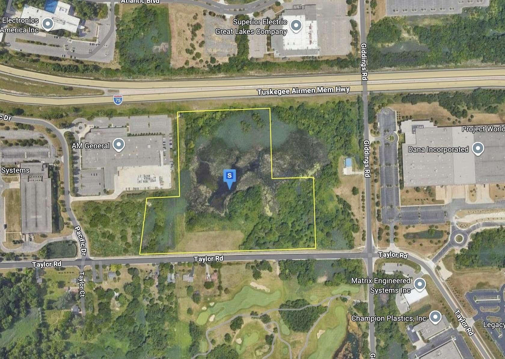 19.8 Acres of Land for Sale in Auburn Hills, Michigan