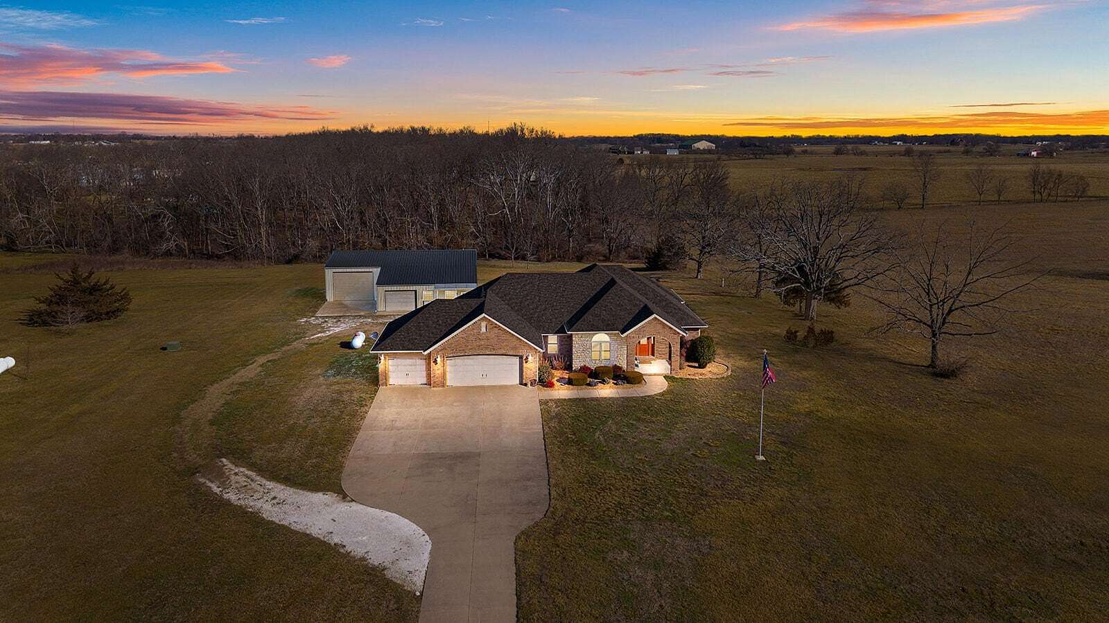 3.5 Acres of Land with Home for Sale in Ozark, Missouri