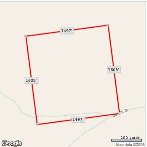55.2 Acres of Land for Sale in Searchlight, Nevada