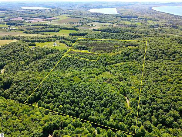 81 Acres of Recreational Land for Sale in Cedar, Michigan