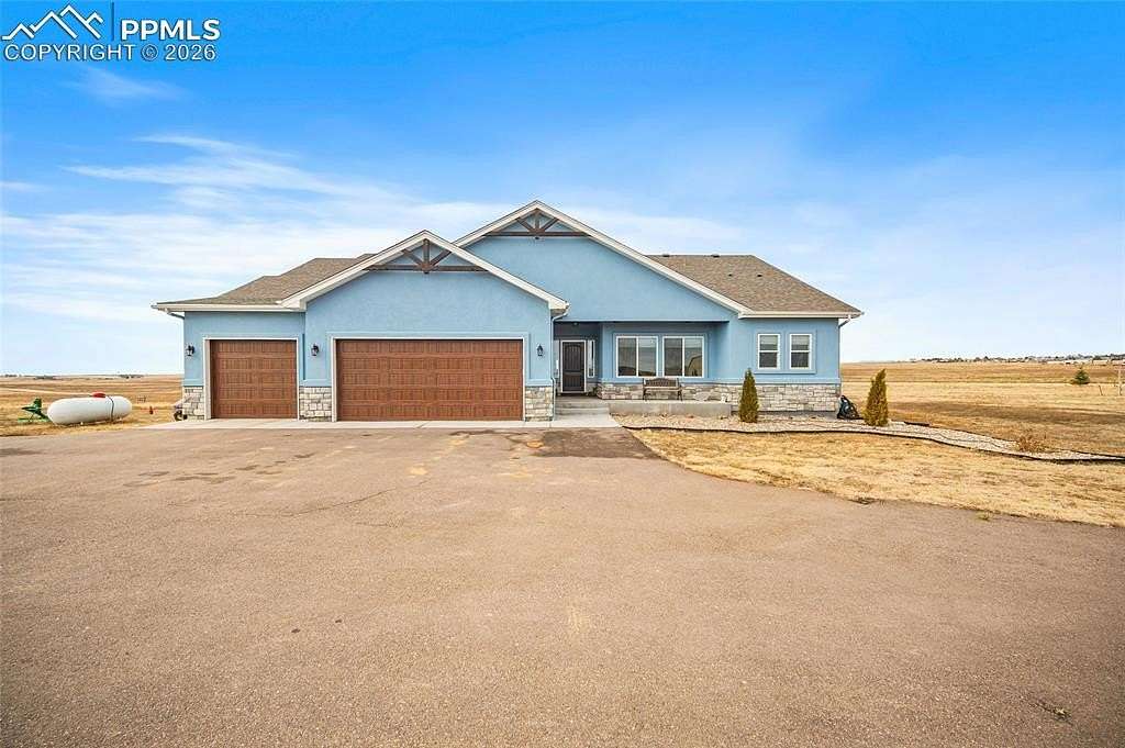 36 Acres of Recreational Land with Home for Sale in Peyton, Colorado