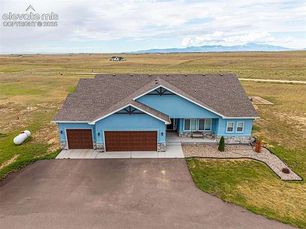 36 Acres of Land with Home for Sale in Peyton, Colorado
