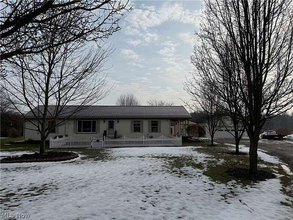 2.12 Acres of Land with Home for Sale in Mantua, Ohio