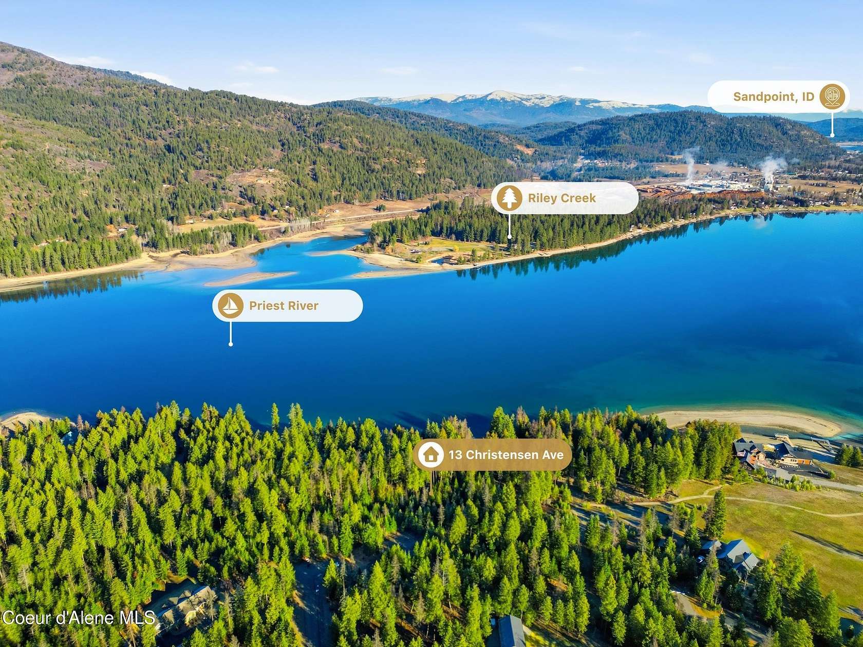 3.5 Acres of Residential Land for Sale in Priest River, Idaho