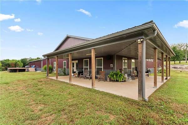 45.5 Acres of Recreational Land with Home for Sale in Drexel, Missouri