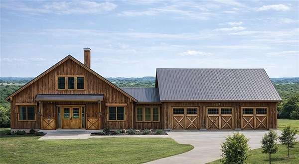 20 Acres of Recreational Land with Home for Sale in Drexel, Missouri