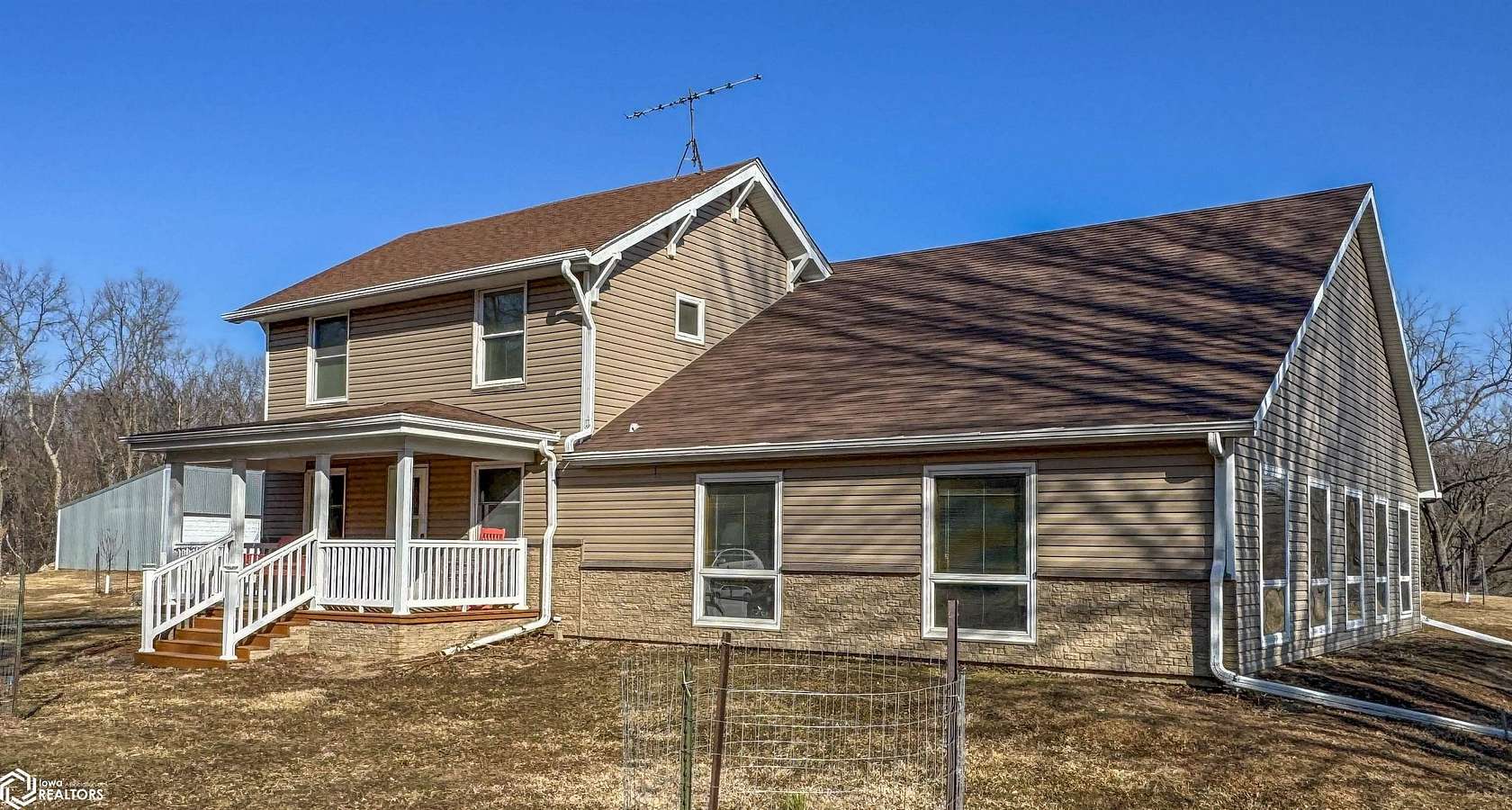 32 Acres of Recreational Land with Home for Sale in Dows, Iowa