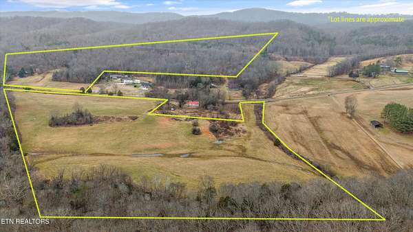 73.5 Acres of Agricultural & Residential Land for Sale in Kingston, Tennessee