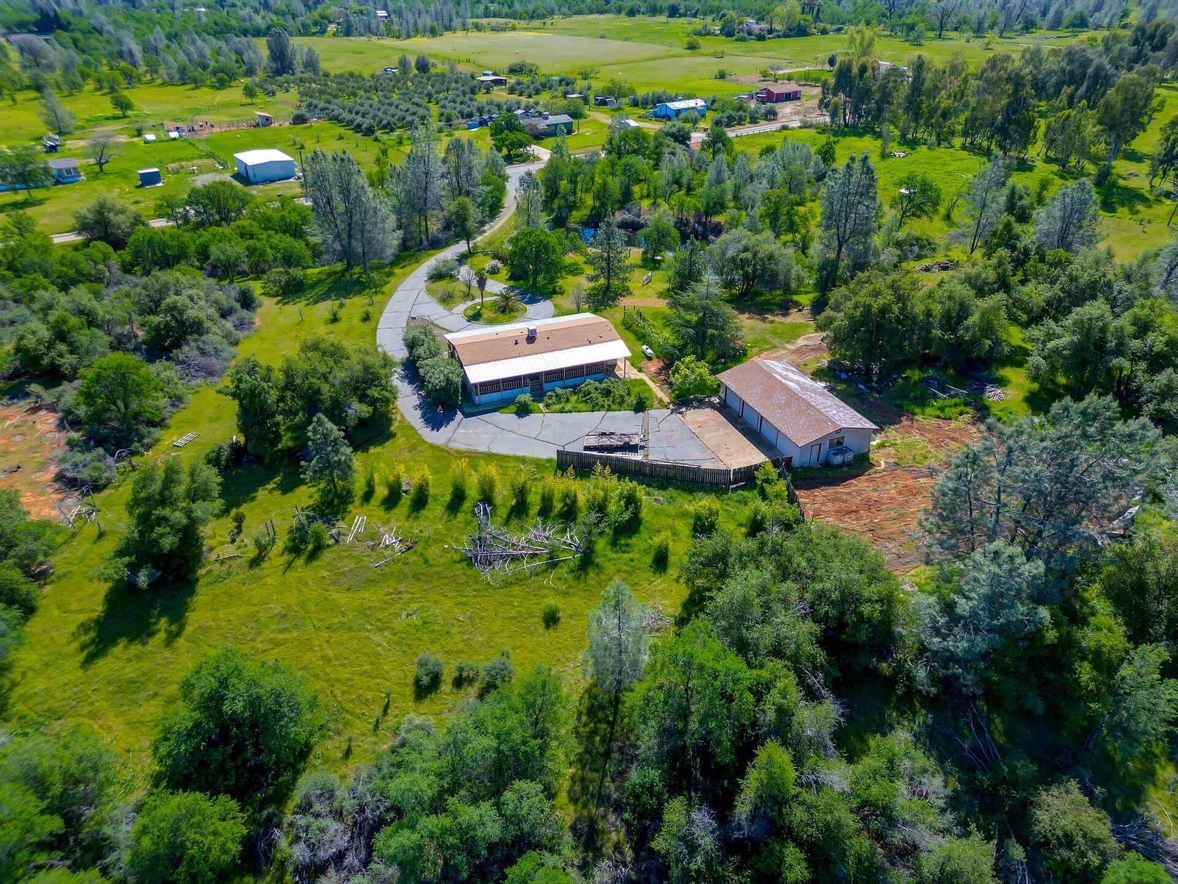 13.2 Acres of Land with Home for Sale in Anderson, California