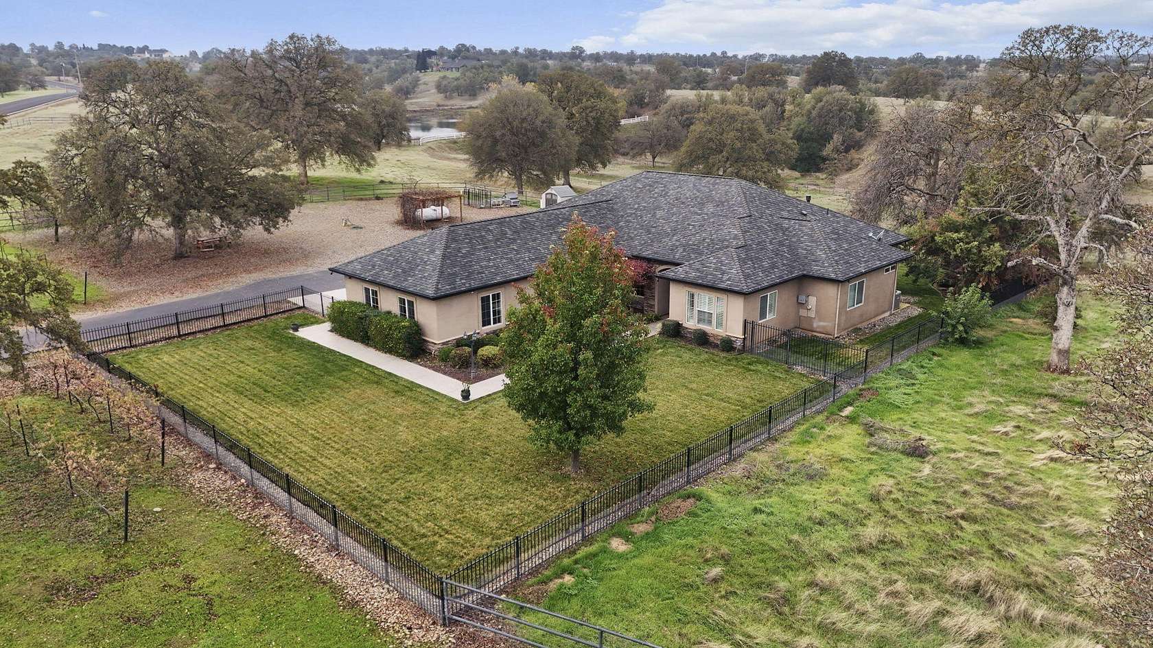 12 Acres of Land with Home for Sale in Cottonwood, California