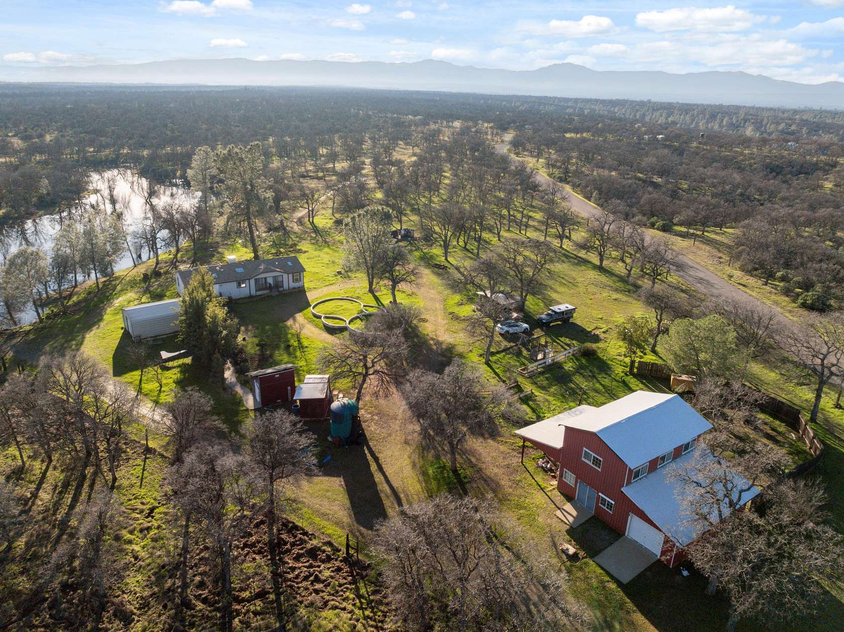 19.2 Acres of Land with Home for Sale in Cottonwood, California