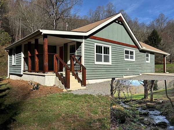 1.67 Acres of Land with Home for Sale in Murphy, North Carolina