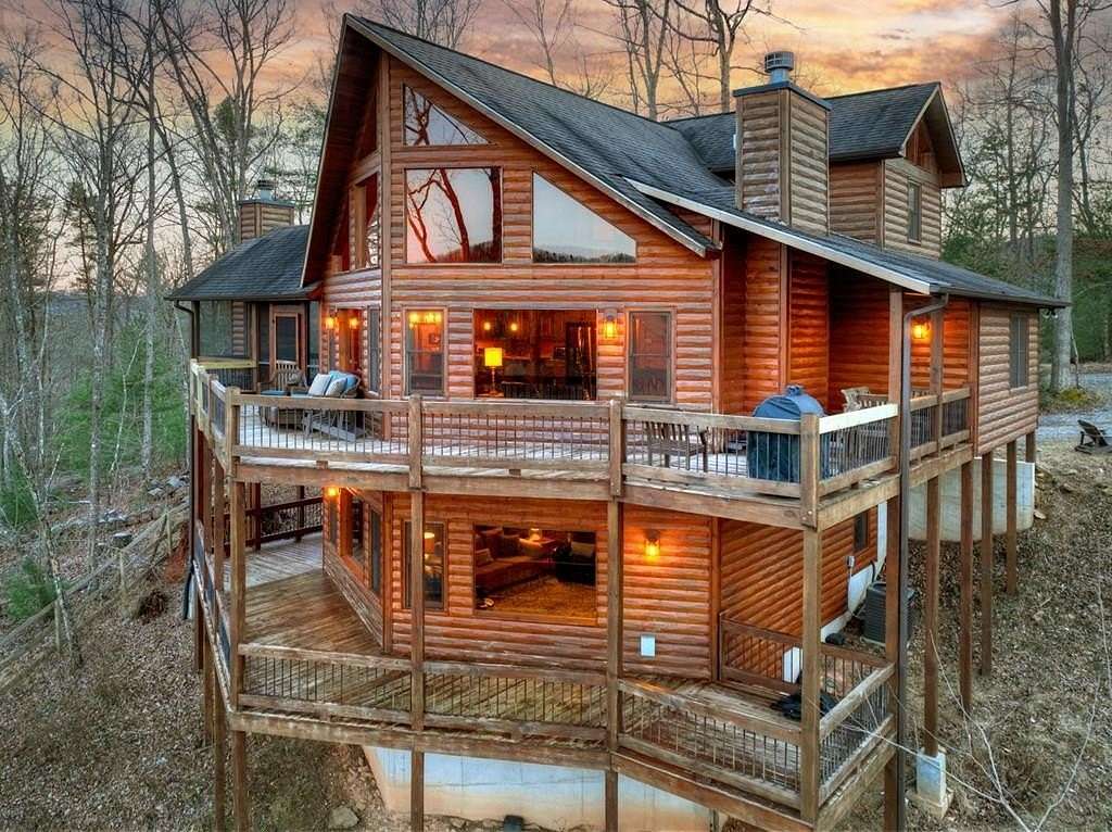 2 Acres of Land with Home for Sale in Blue Ridge, Georgia