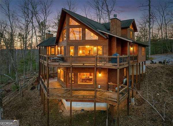 2 Acres of Land with Home for Sale in Blue Ridge, Georgia