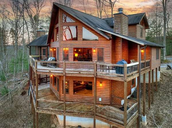 2 Acres of Land with Home for Sale in Blue Ridge, Georgia