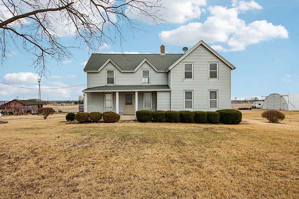 76.3 Acres of Land with Home for Lease in Hampshire, Illinois
