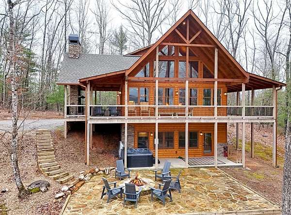 1.73 Acres of Land with Home for Sale in Blue Ridge, Georgia
