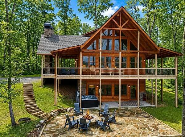 1.73 Acres of Land with Home for Sale in Blue Ridge, Georgia