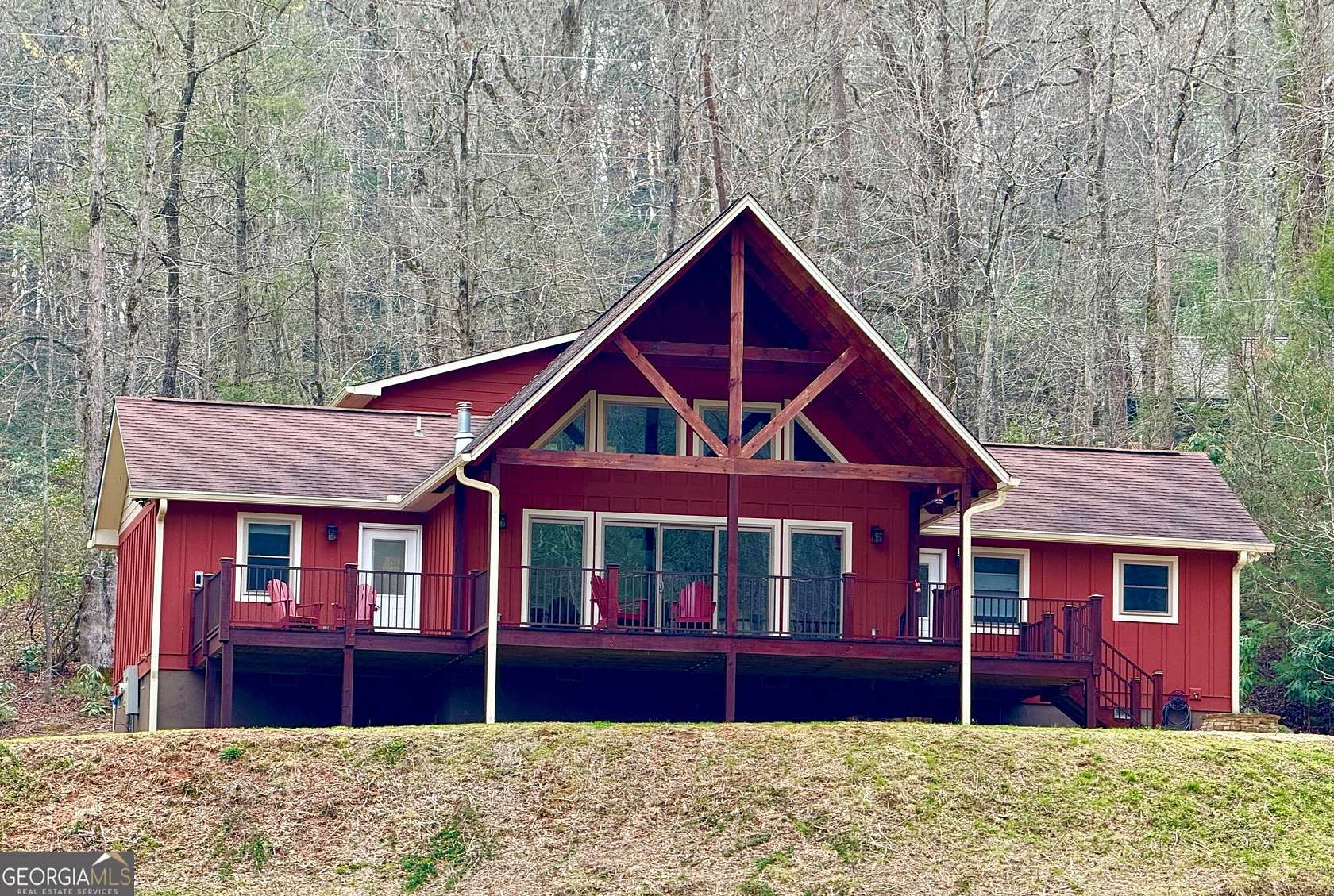10.4 Acres of Land with Home for Sale in Sautee-Nacoochee, Georgia