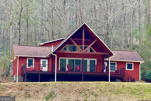 10.4 Acres of Land with Home for Sale in Sautee-Nacoochee, Georgia