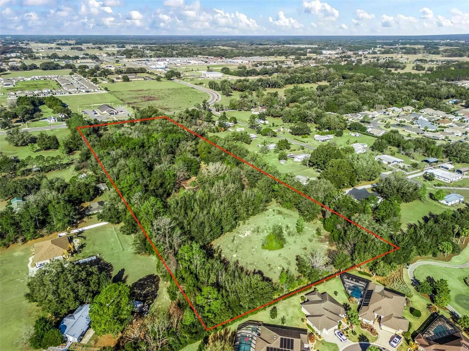 9.8 Acres of Improved Mixed-Use Land for Sale in Wildwood, Florida