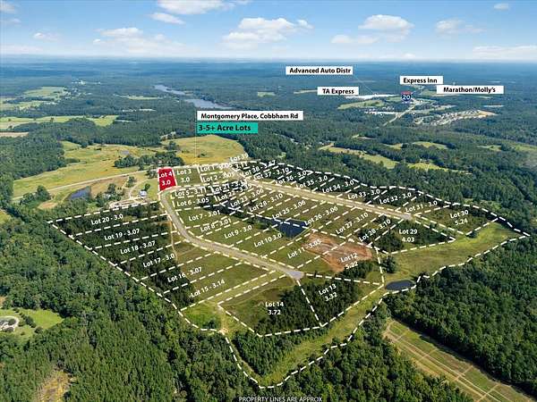 5 Acres of Residential Land for Sale in Thomson, Georgia