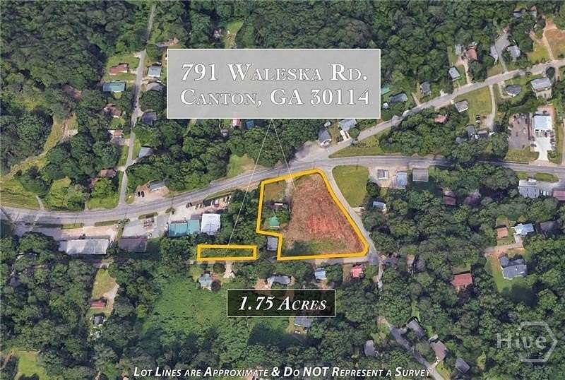 0.96 Acres of Commercial Land for Sale in Canton, Georgia