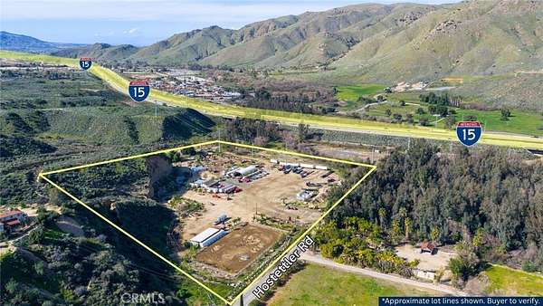 12.2 Acres of Land for Sale in Corona, California