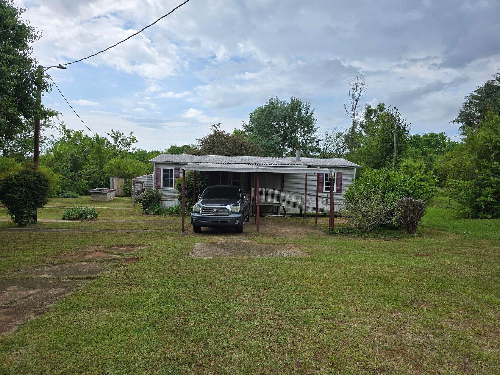 3.74 Acres of Land with Home for Sale in Bradley, South Carolina