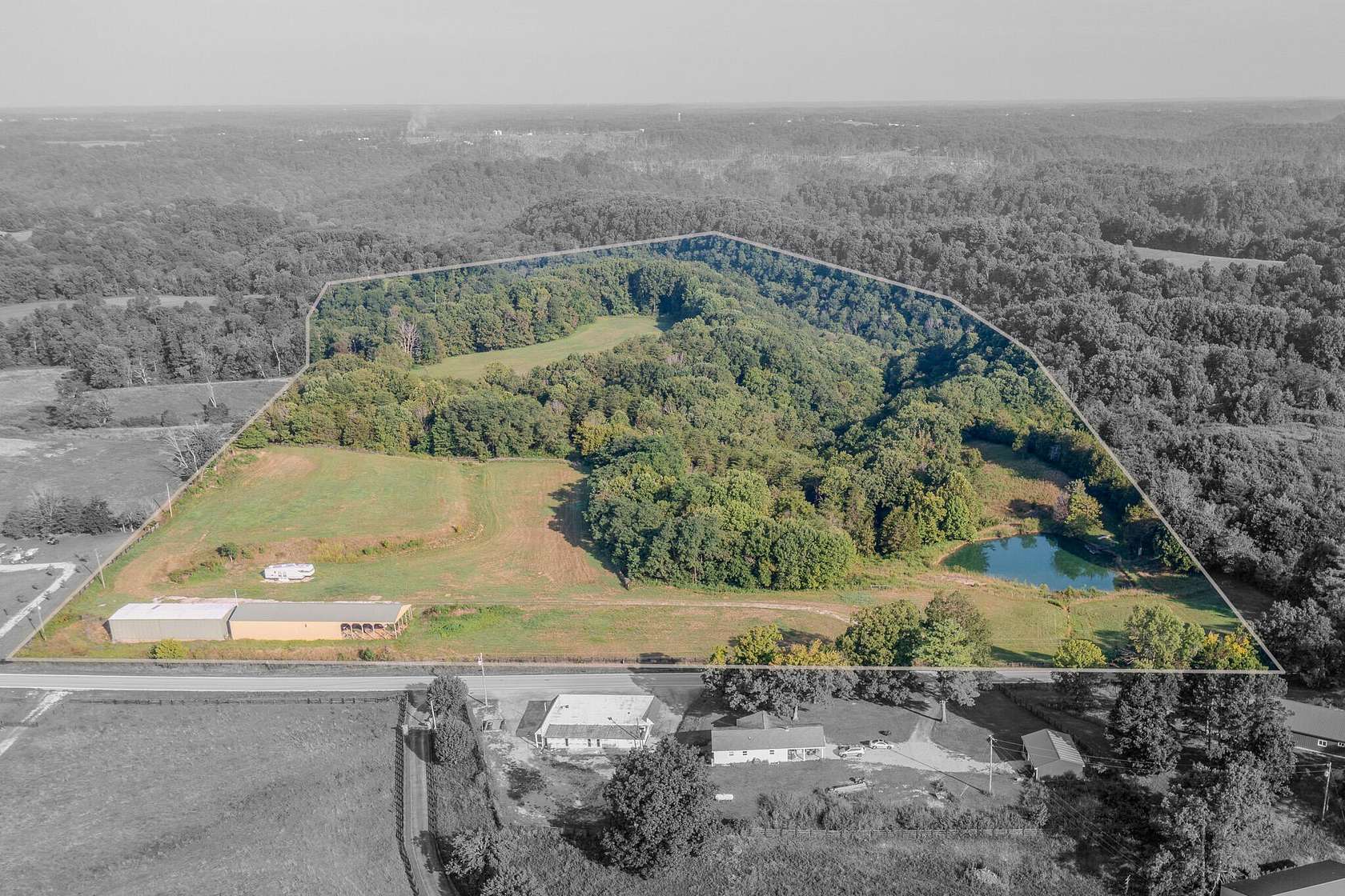 36.3 Acres of Land for Sale in Nancy, Kentucky